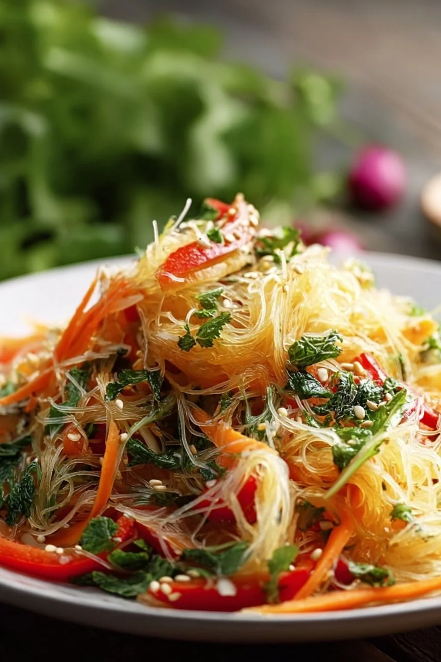 Cold Thai Vermicelli Salad