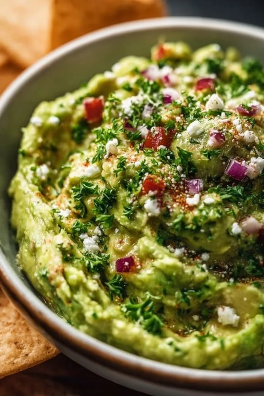 Avocado Feta Salsa Dip