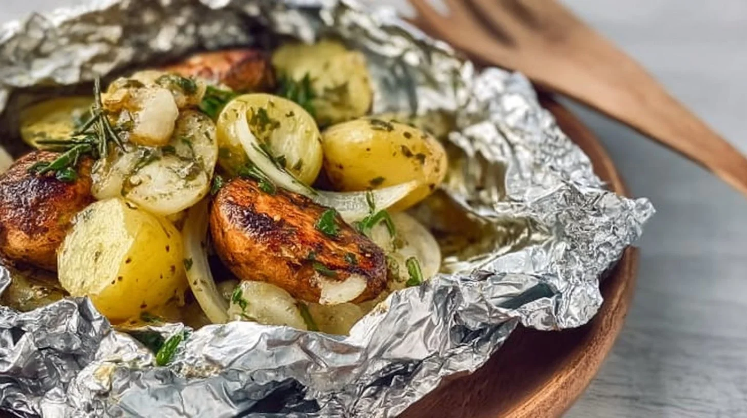 Easy oven foil packet cooking for quick family-friendly dinners