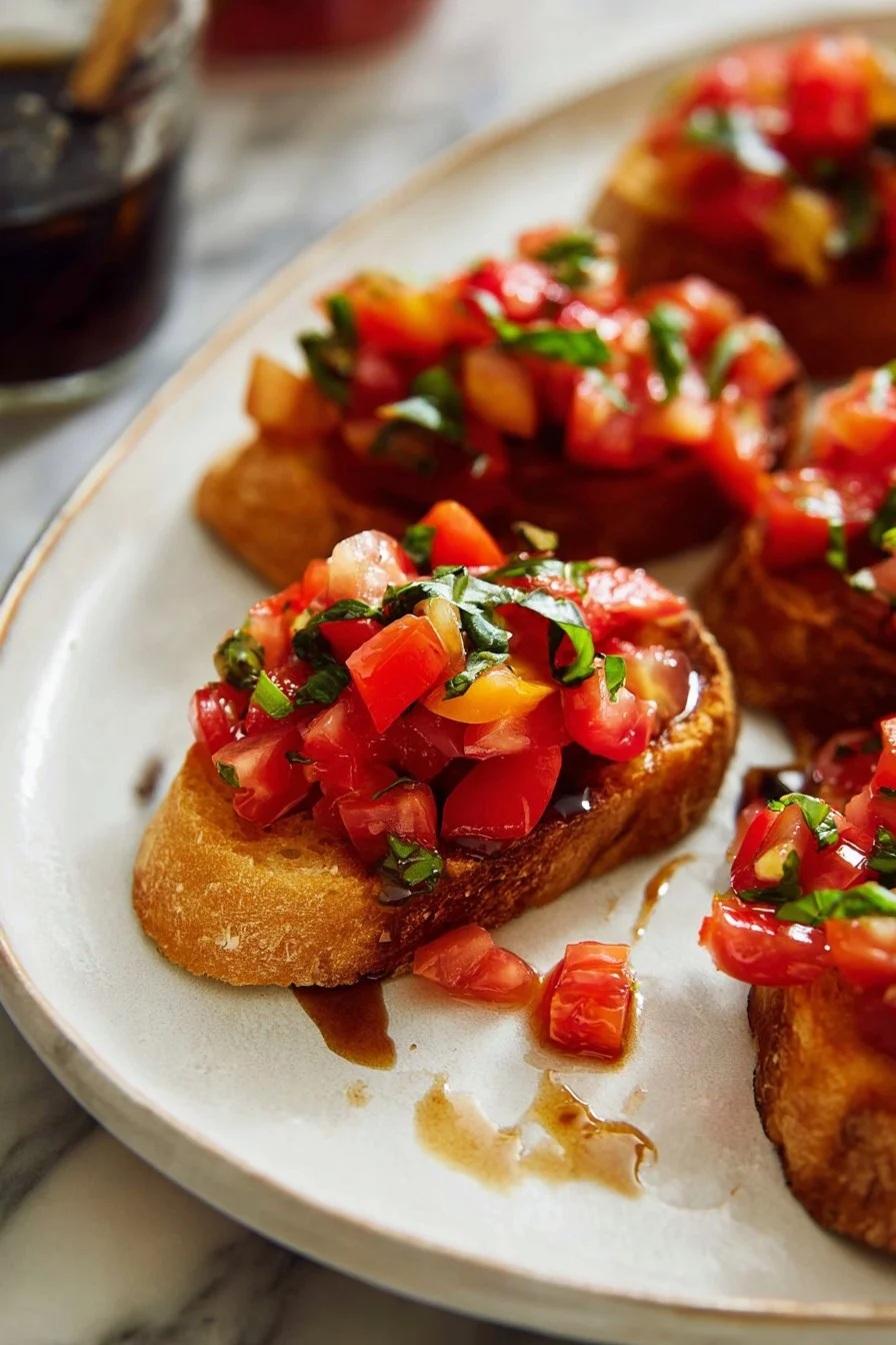 Tomato Basil Bruschetta