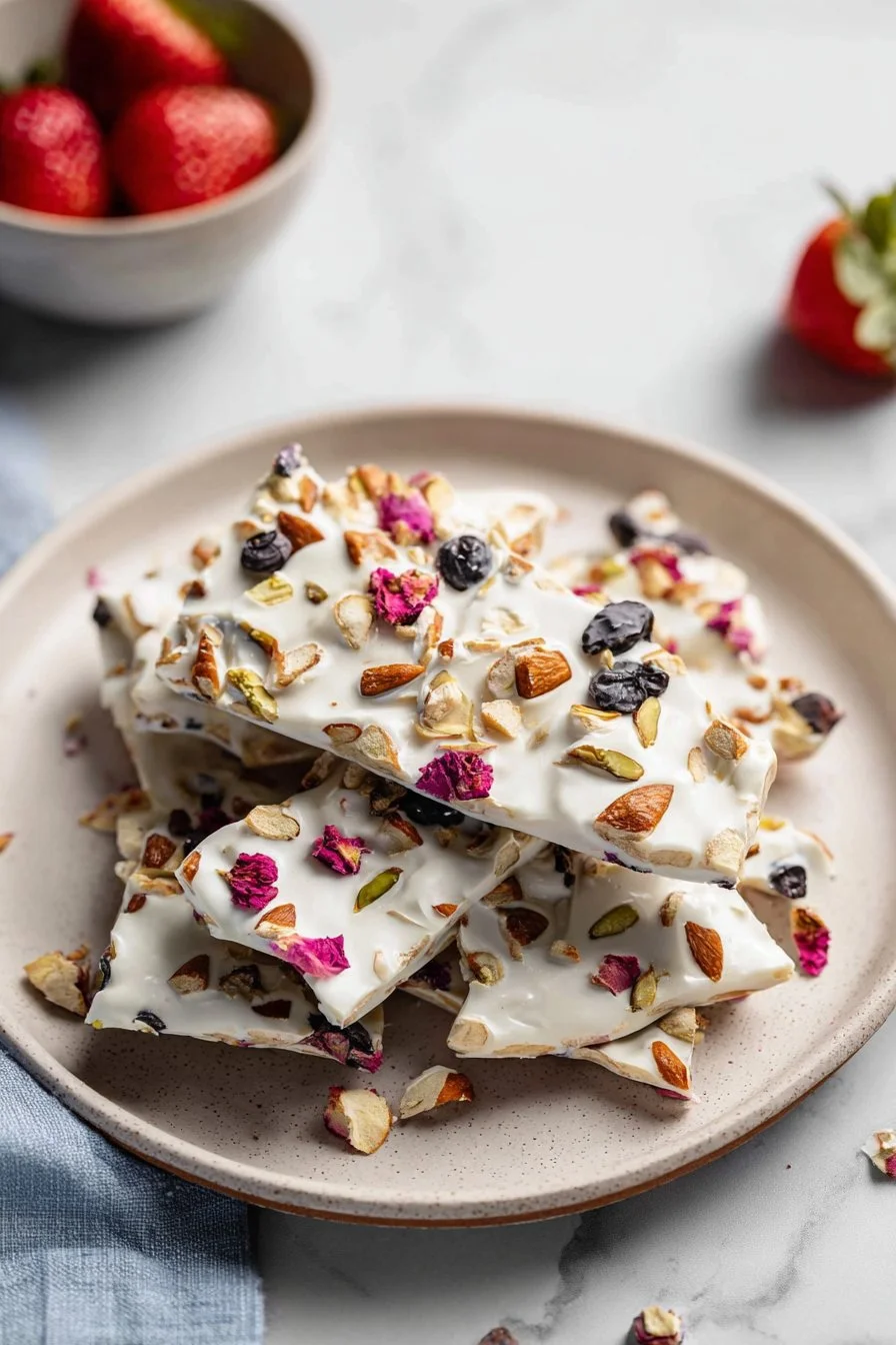 Frozen Yogurt Bark: A Delightful and Refreshing Treat