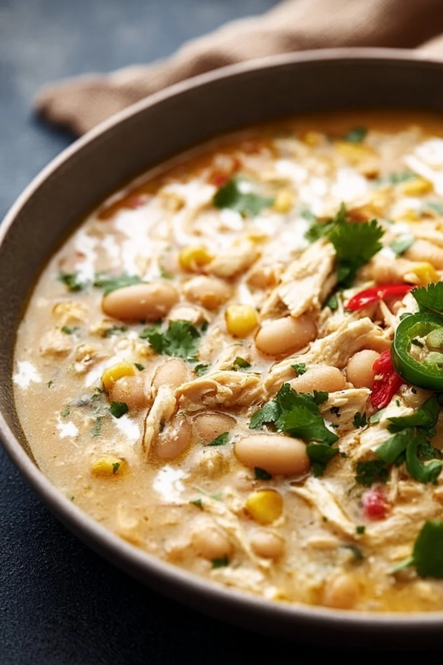 Hearty White Chicken Chili