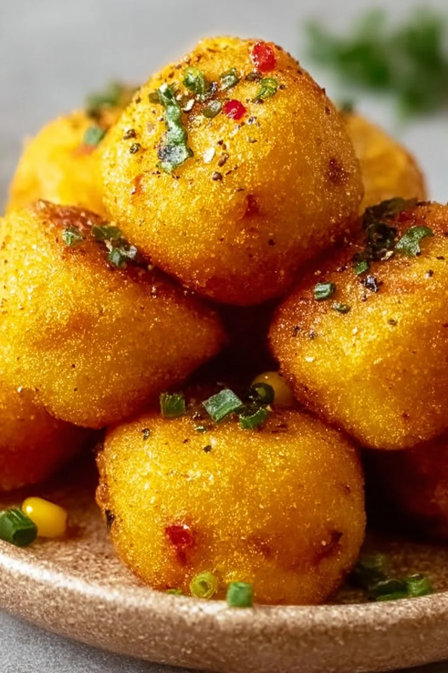 Southern-Style Honey Butter Cornbread Poppers