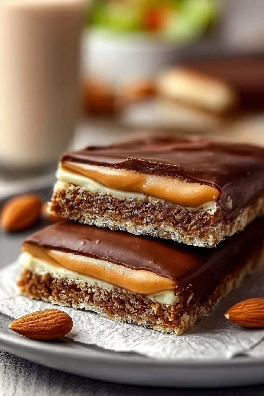 Almond Banket Bars
