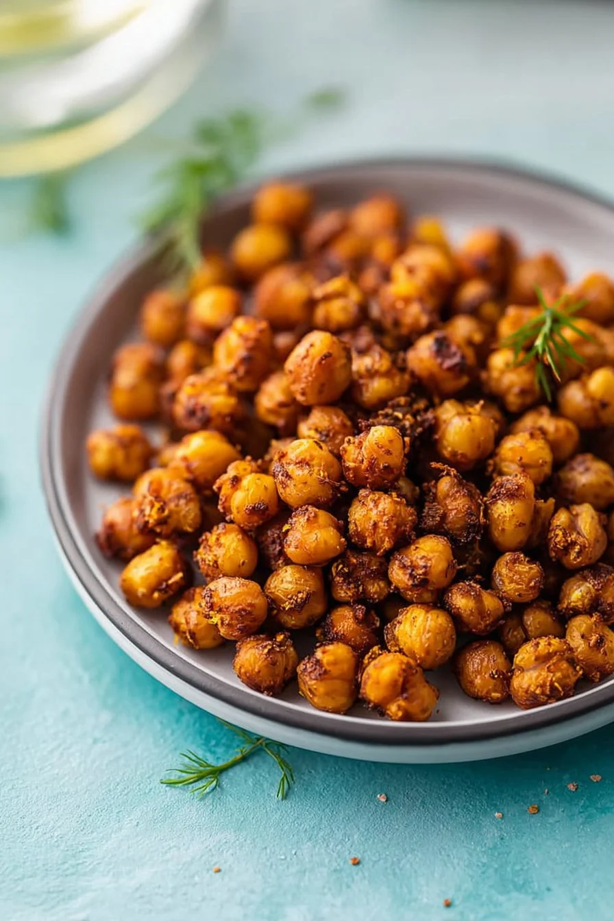 ULTRA Crispy Air Fryer Chickpeas