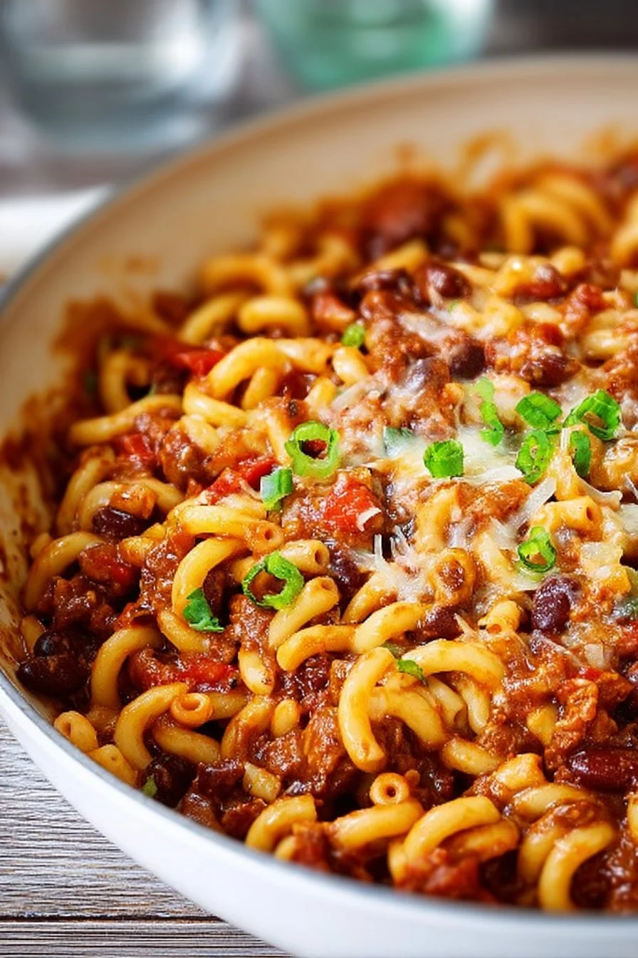 One Pot pasta au fromage façon chili