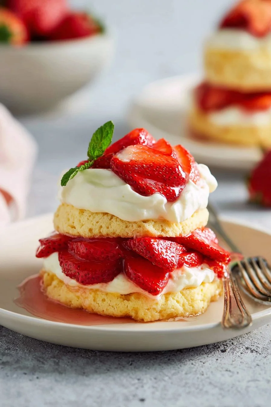 Perfect Strawberry Shortcake