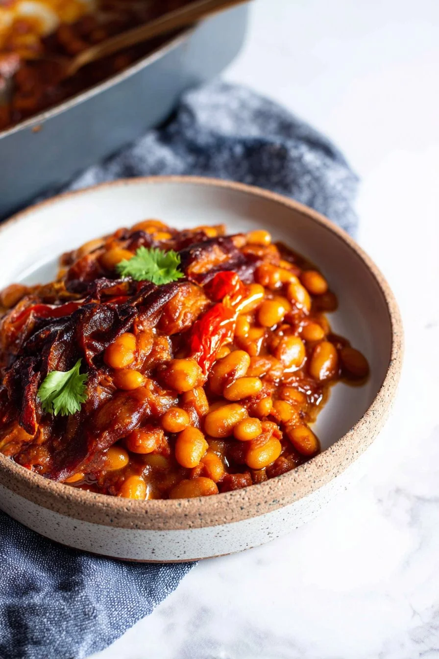 Smoky BBQ Vegetarian Baked Beans
