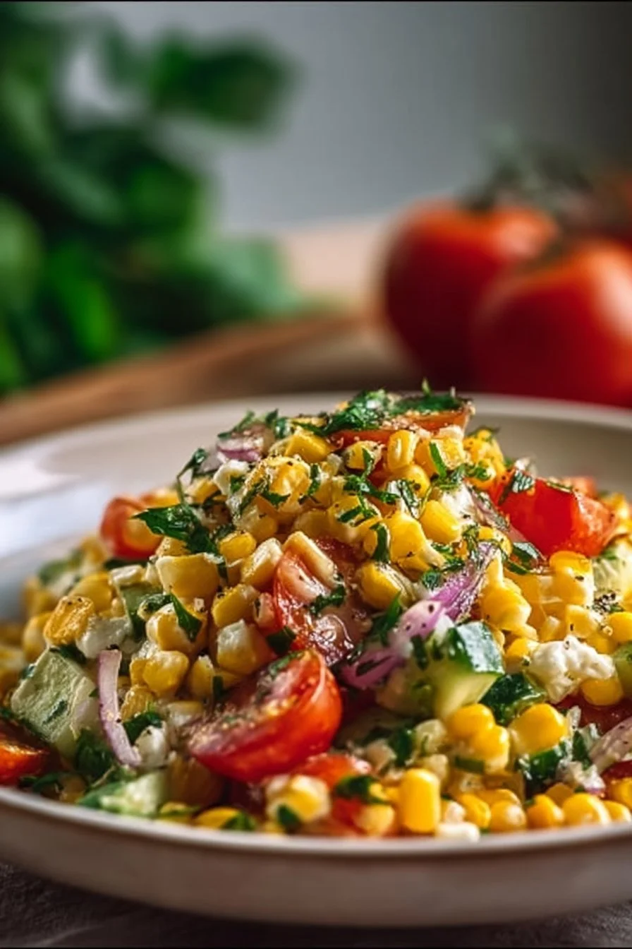 Summer Corn Salad: A Refreshing Delight